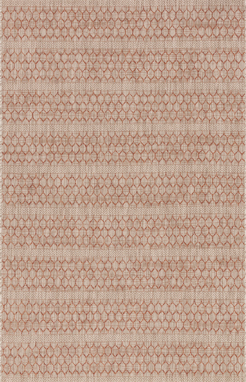 Isle Beige / Rust 9'-2" x 12'-1" Area Rug - IE-01 - 9'-2" x 12'-1"