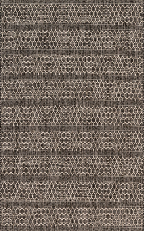 Isle Black / Grey 9'-2" x 12'-1" Area Rug - IE-01 - 9'-2" x 12'-1"