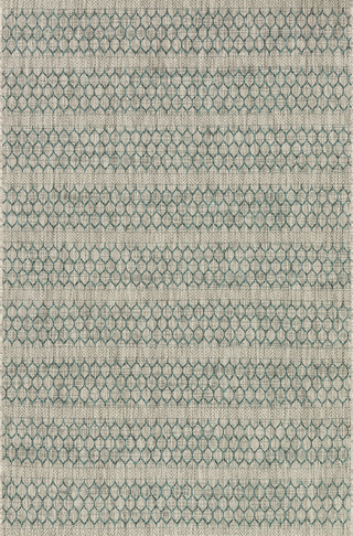 Isle Grey / Teal Rug