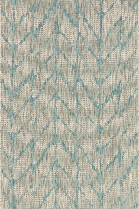 Isle Mist / Aqua 9'-2" x 12'-1" Area Rug - IE-02 - 9'-2" x 12'-1"