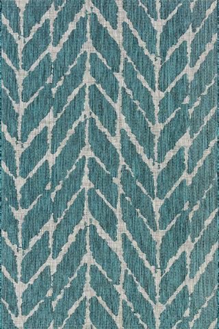 Isle Teal / Grey Rug