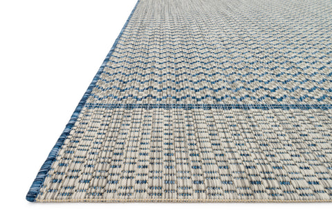 Isle Grey / Blue 9'-2" x 12'-1" Area Rug - IE-03 - 9'-2" x 12'-1"