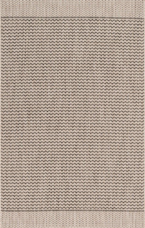 Isle Grey / Black 9'-2" x 12'-1" Area Rug - IE-03 - 9'-2" x 12'-1"