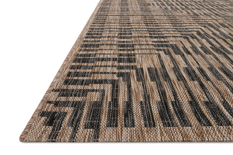 Isle Brown / Black 9'-2" x 12'-1" Area Rug - IE-09 - 9'-2" x 12'-1"