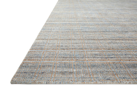 Jamie Natural / Sky 11'-6" x 15' Area Rug - JEM-01 - 11'-6" x 15'