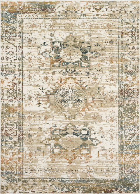 Magnolia Home By Joanna Gaines x Loloi James Ivory / Multi 11'-6" x 15' Area Rug - JAE-02 - 11'-6" x 15'