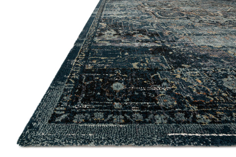 Magnolia Home By Joanna Gaines x Loloi James Ocean / Onyx 11'-6" x 15' Area Rug - JAE-05 - 11'-6" x 15'