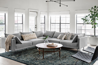 Magnolia Home by Joanna Gaines x Loloi James Ocean / Onyx Rug