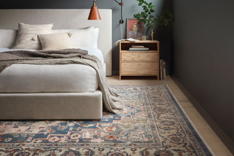 Magnolia Home By Joanna Gaines x Loloi Janey Indigo / Multi 11'-6" x 15'-6" Area Rug - JAY-03 - 11'-6" x 15'-6"