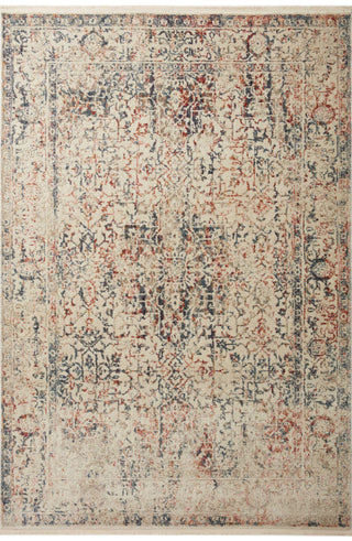 Magnolia Home by Joanna Gaines x Loloi Janey Ivory / Multi Rug