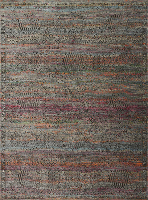 Javari Charcoal / Sunset 12'-0" x 15'-0" Area Rug - JV-02 - 12'-0" x 15'-0"