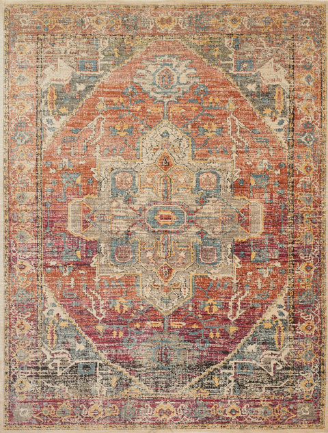 Javari Berry / Sunrise 12'-0" x 15'-0" Area Rug - JV-08 - 12'-0" x 15'-0"