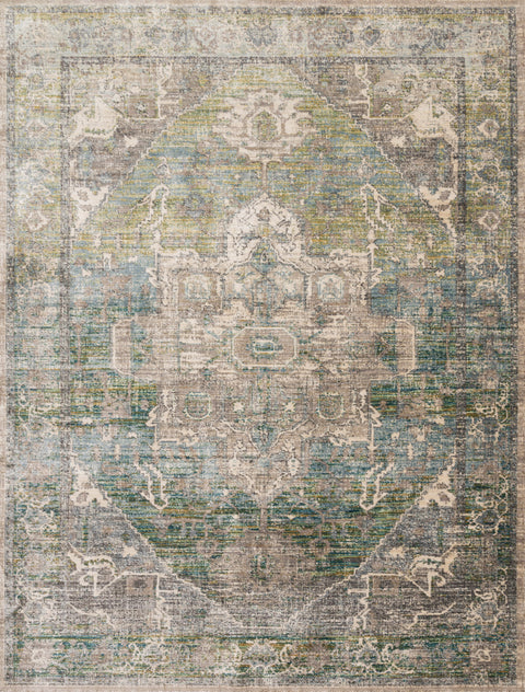 Javari Grass / Ocean 12'-0" x 15'-0" Area Rug - JV-08 - 12'-0" x 15'-0"