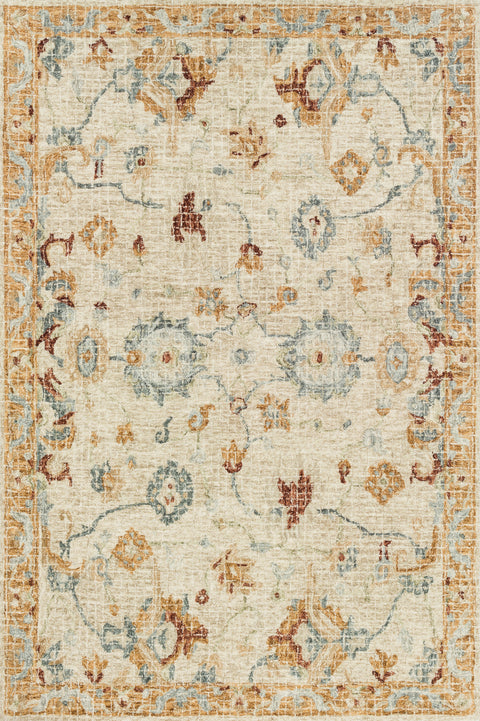 Julian Ivory / Multi 12'-0" x 15'-0" Area Rug - JI-03 - 12'-0" x 15'-0"