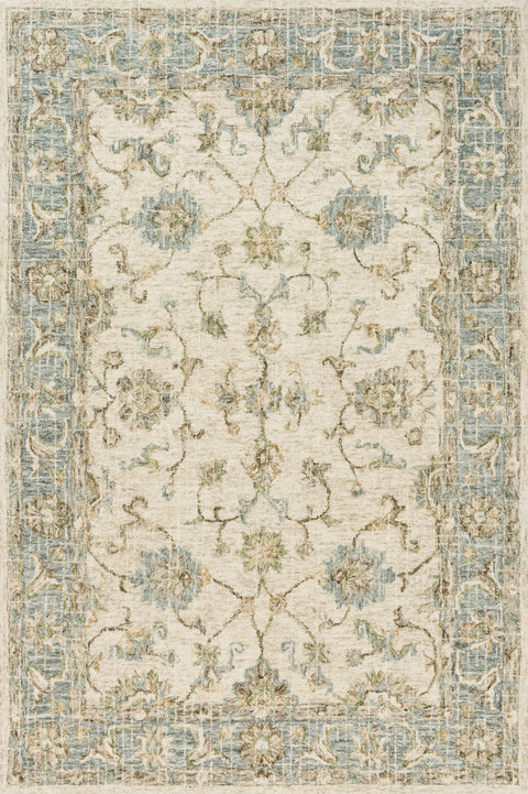 Julian Ivory / Spa 12'-0" x 15'-0" Area Rug - JI-06 - 12'-0" x 15'-0"