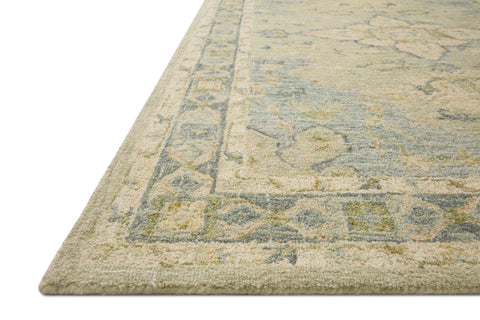 Julian Seafoam Green / Spa 12'-0" x 15'-0" Area Rug - JI-07 - 12'-0" x 15'-0"