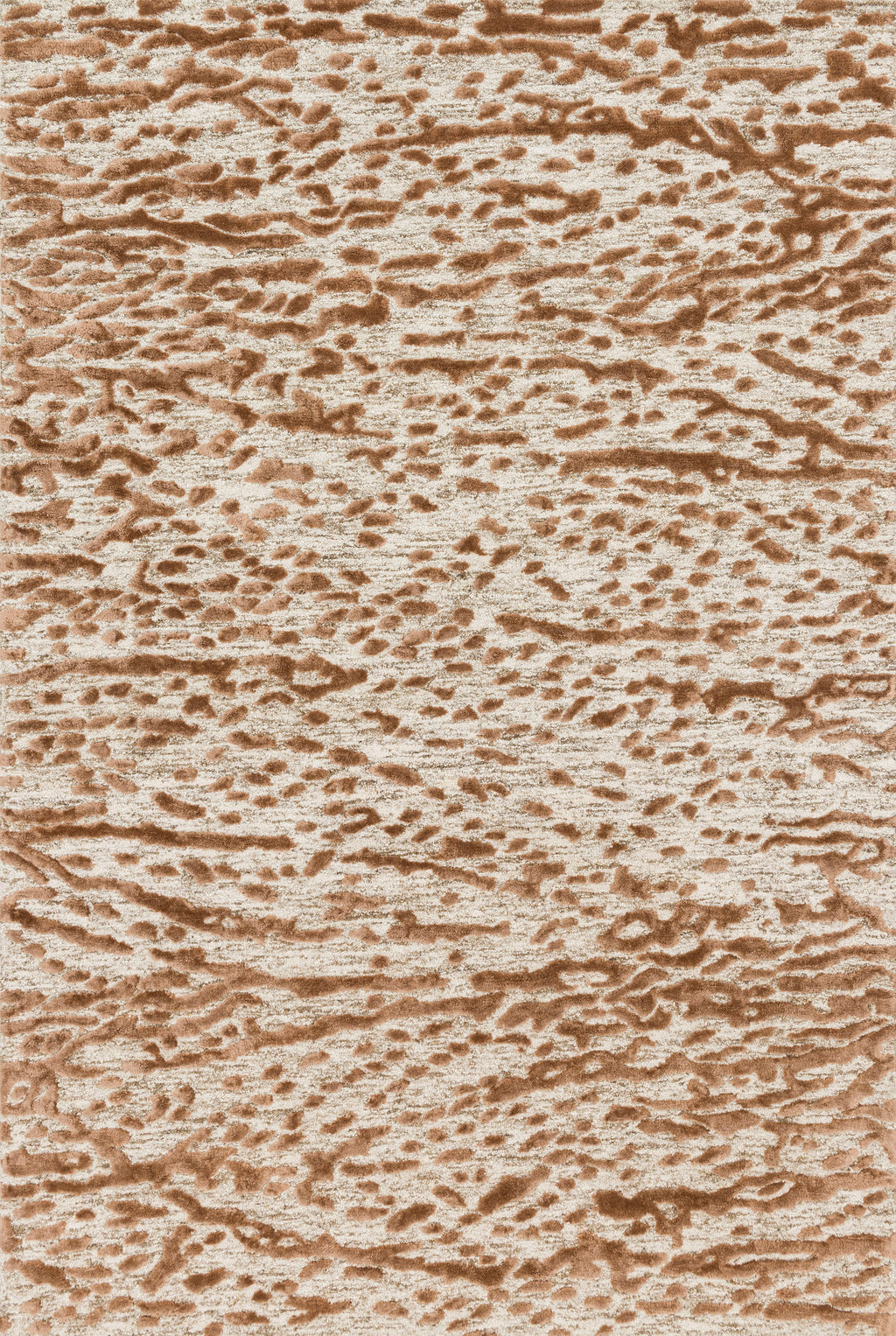 Juneau Oatmeal / Terracotta 9'-3" x 13' Area Rug - JY-01 - 9'-3" x 13'