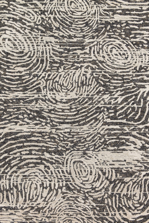 Juneau Charcoal / Silver 9'-3" x 13' Area Rug - JY-04 - 9'-3" x 13'