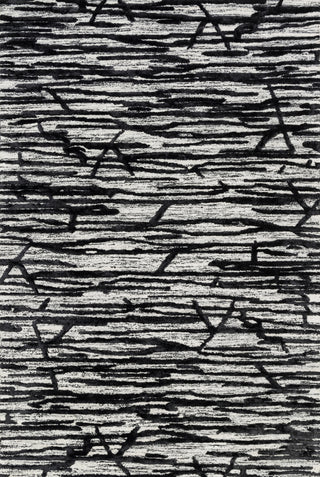 Juneau Ivory / Black Rug