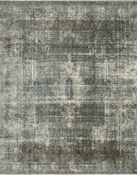 Magnolia Home By Joanna Gaines x Loloi Kennedy Bluestone 11'-6" x 15'-6" Area Rug - KEN-01 - 11'-6" x 15'-6"