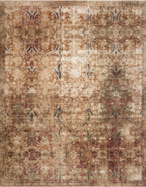 Magnolia Home By Joanna Gaines x Loloi Kennedy Rust / Multi 11'-6" x 15'-6" Area Rug - KEN-02 - 11'-6" x 15'-6"