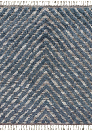 Khalid Blue / Pewter Rug