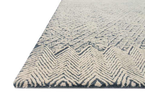 Kopa Blue / Ivory 11'-6" x 15' Area Rug - KO-05 - 11'-6" x 15'