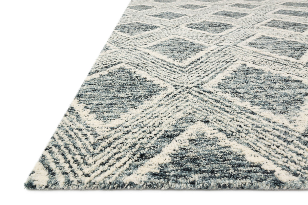Kopa Ink / Ivory 11'-6" x 15' Area Rug - KO-07 - 11'-6" x 15'