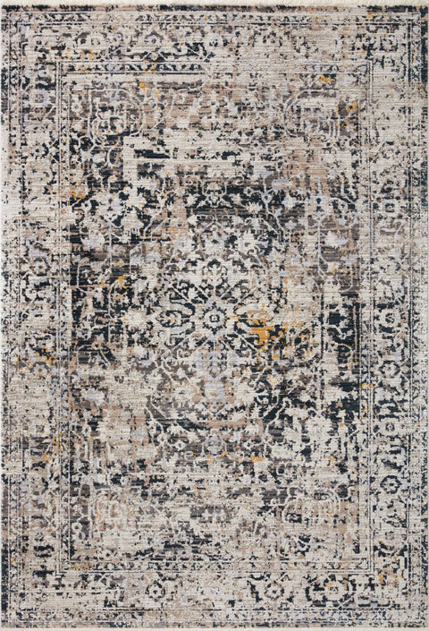 Leigh Charcoal / Taupe 11'-6" x 15'-7" Area Rug - LEI-03 - 11'-6" x 15'-7"