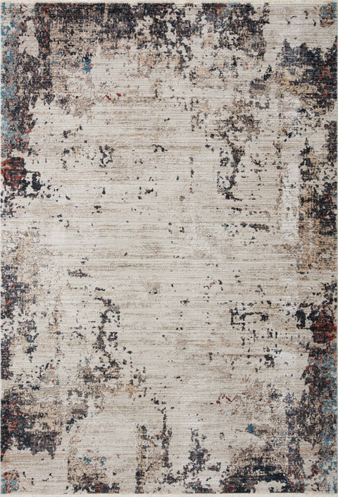 Leigh Ivory / Charcoal 11'-6" x 15'-7" Area Rug - LEI-05 - 11'-6" x 15'-7"