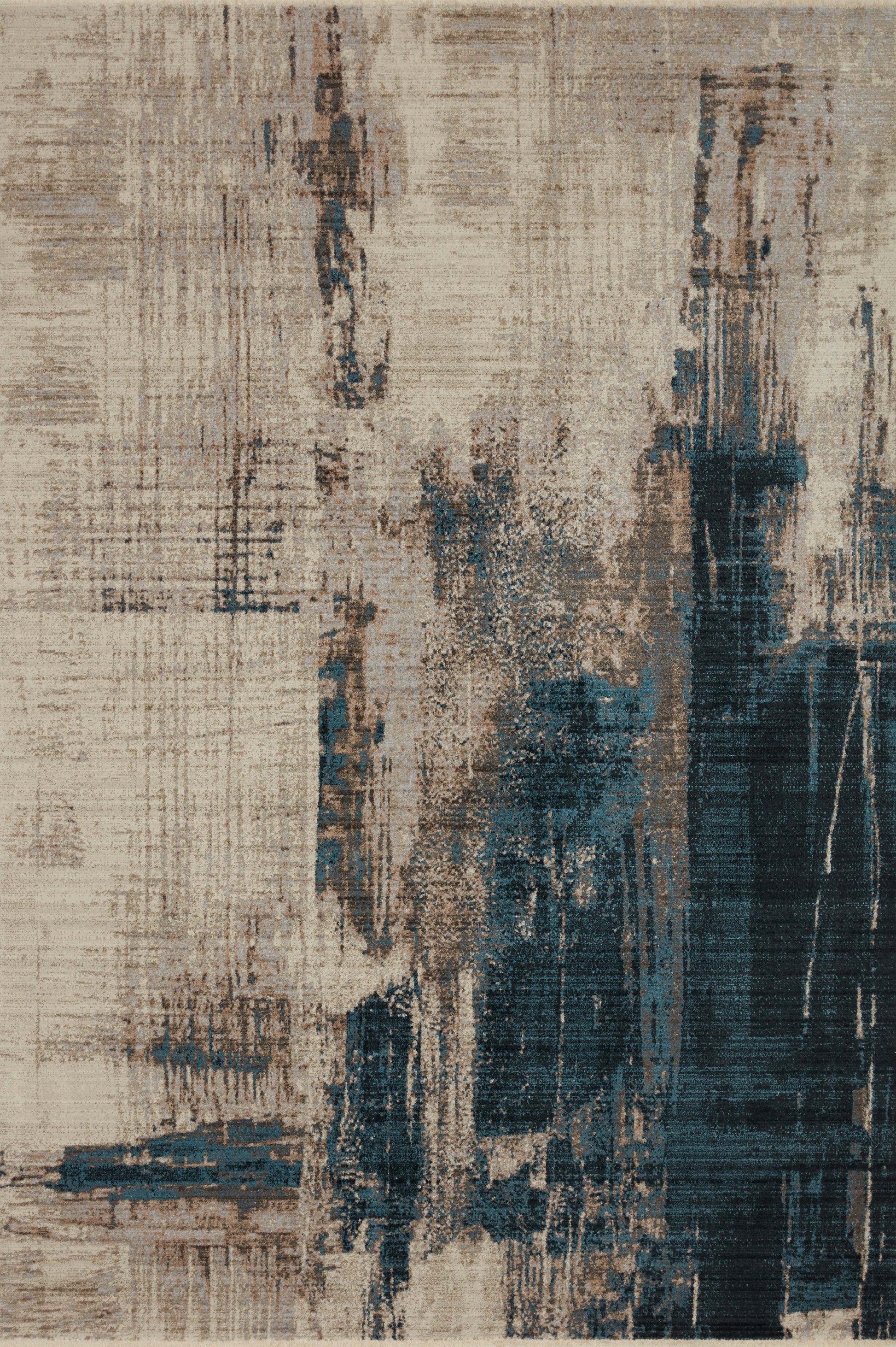 Leigh Slate / Denim 11'-6" x 15'-7" Area Rug - LEI-08 - 11'-6" x 15'-7"