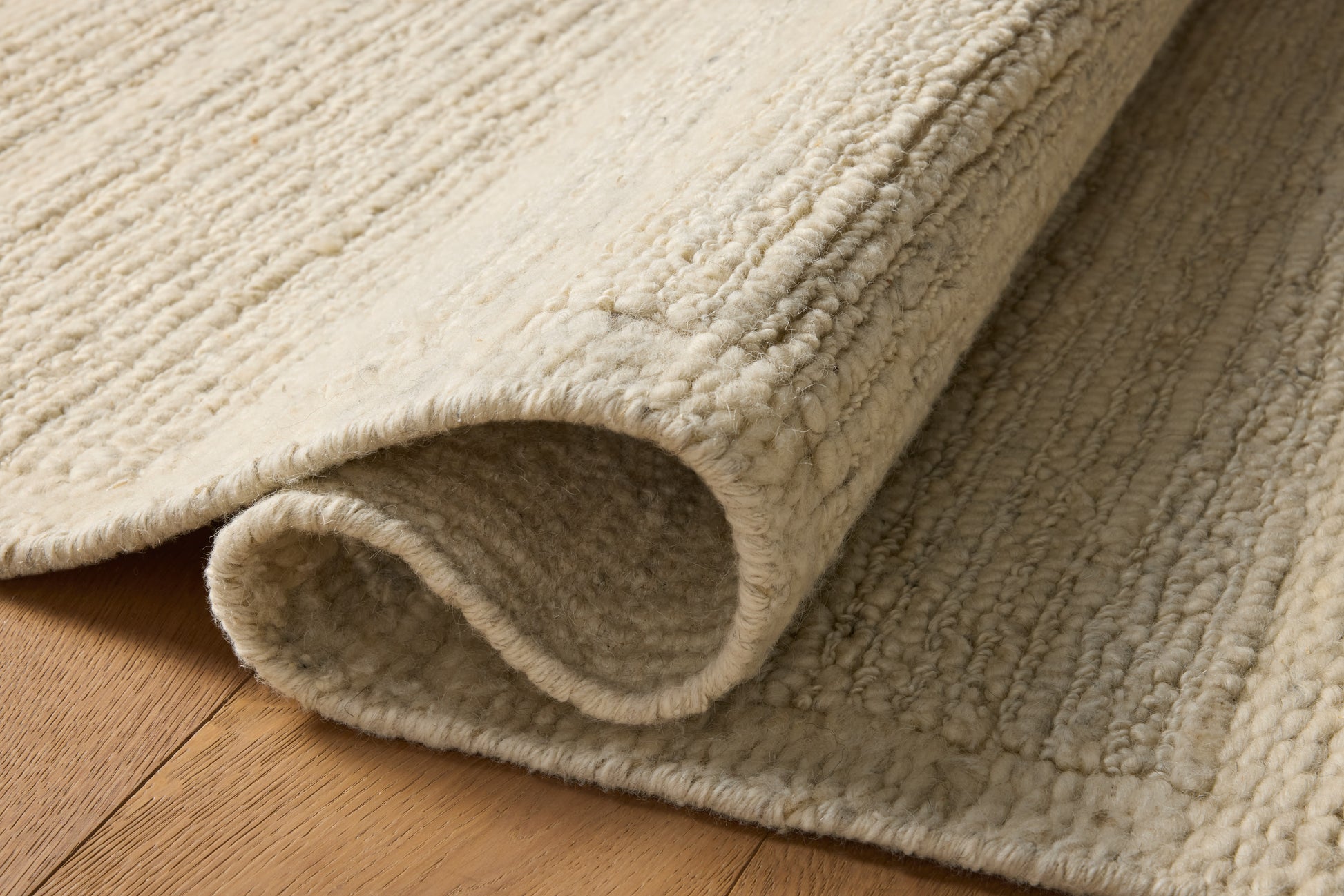Leanne Ford x Loloi Lennox Bone 11'-6" x 15' Area Rug - LNX-01 - 11'-6" x 15'