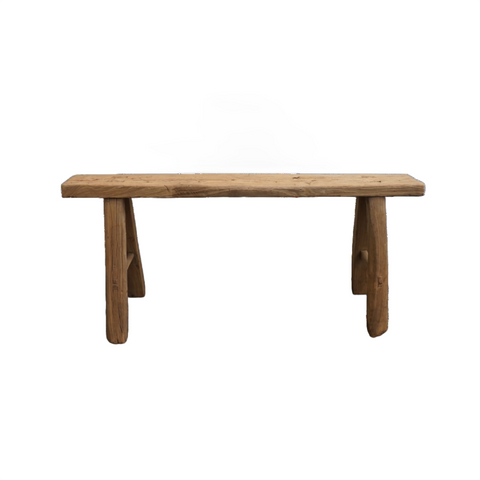 Leo Reclaimed Elmwood Bench