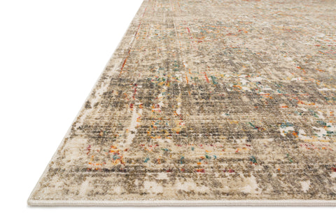 Magnolia Home By Joanna Gaines x Loloi Linnea Multi / Taupe 11'-6" x 15' Area Rug - LIN-05 - 11'-6" x 15'