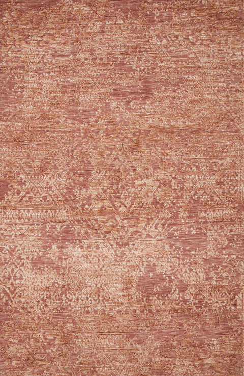 Magnolia Home By Joanna Gaines x Loloi Lindsay Pink / Coral 9'-3" x 13' Area Rug - LIS-02 - 9'-3" x 13'