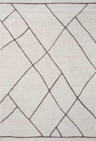 Magnolia Home by Joanna Gaines x Loloi Logan Ivory / Charcoal Rug