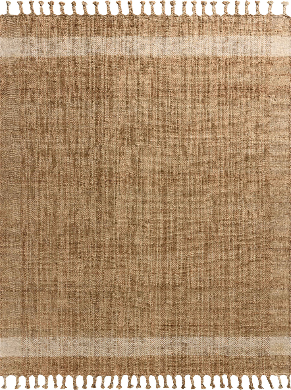 Magnolia Home by Joanna Gaines x Loloi Louie Natural / Ivory 9'-3" x 13' Area Rug - LOE-02 - 9'-3" x 13'