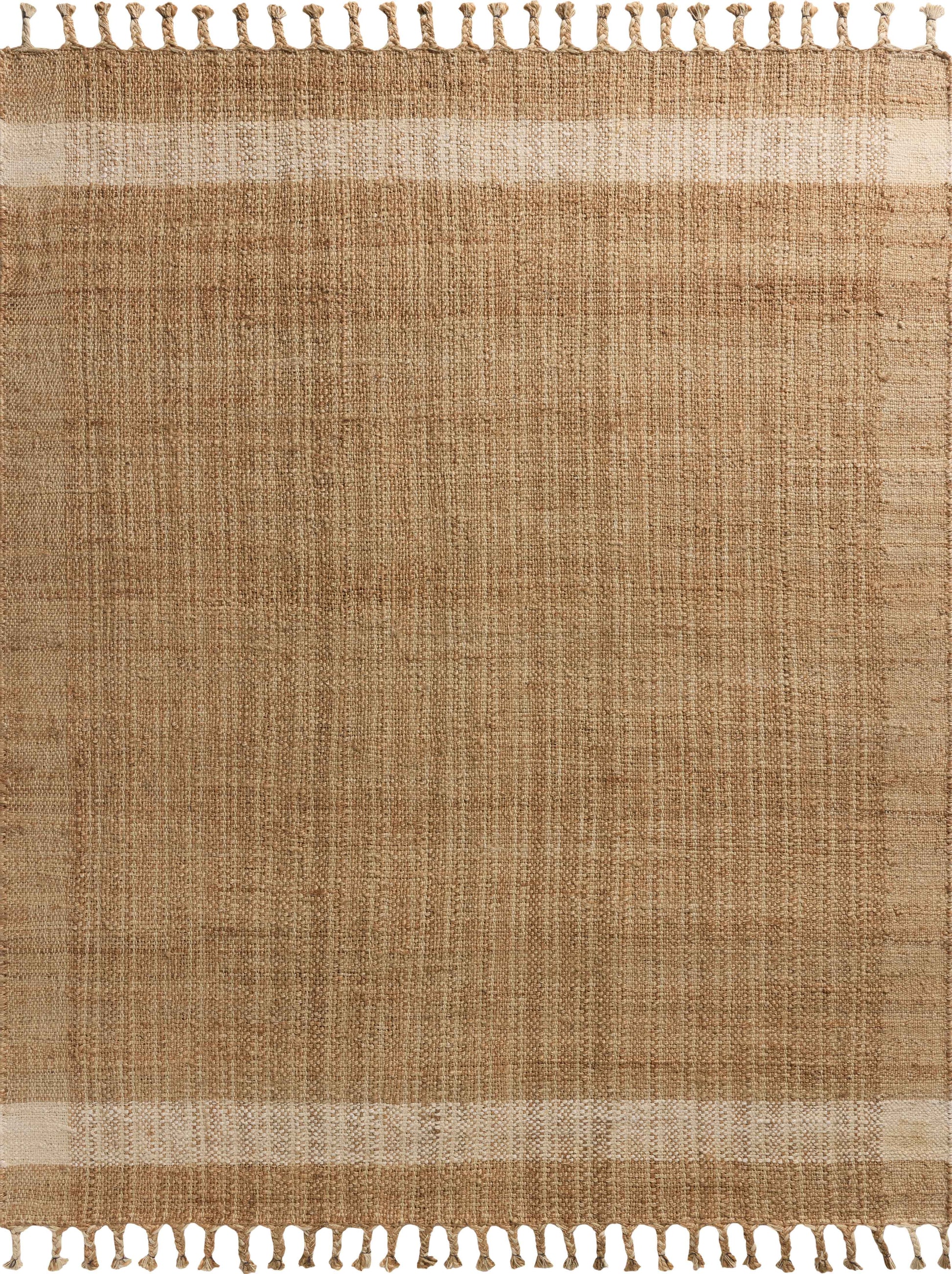 Magnolia Home by Joanna Gaines x Loloi Louie Natural / Ivory 9'-3" x 13' Area Rug - LOE-02 - 9'-3" x 13'