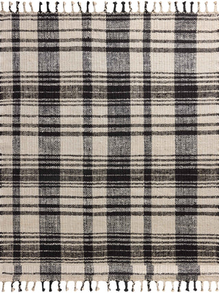 Magnolia Home by Joanna Gaines x Loloi Louie Ivory / Black Rug