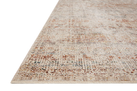 Lourdes Ivory / Spice 11'-6" x 15'-7" Area Rug - LOU-04 - 11'-6" x 15'-7"