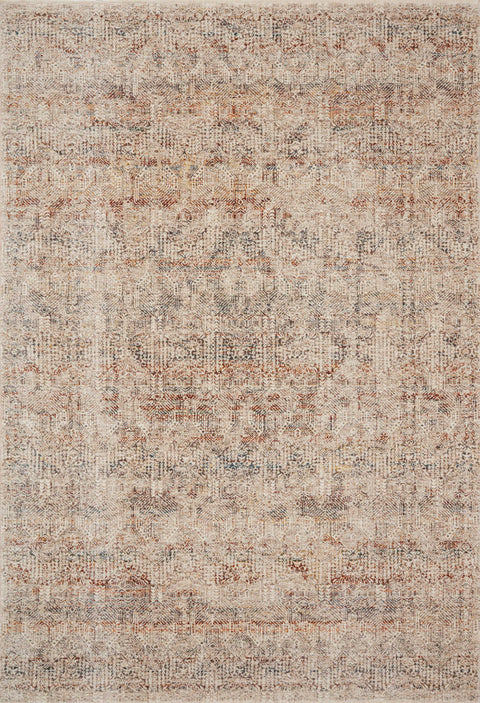 Lourdes Ivory / Spice 11'-6" x 15'-7" Area Rug - LOU-04 - 11'-6" x 15'-7"