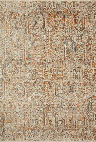 Lourdes Ivory / Orange Rug
