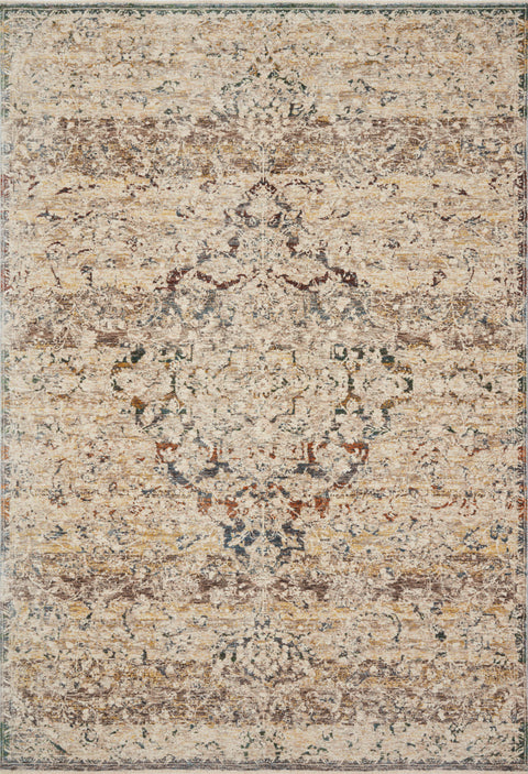 Lourdes Ivory / Multi 11'-6" x 15'-7" Area Rug - LOU-06 - 11'-6" x 15'-7"