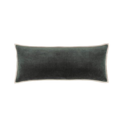 Kalamata Velvet / Linen Everglade Pillows