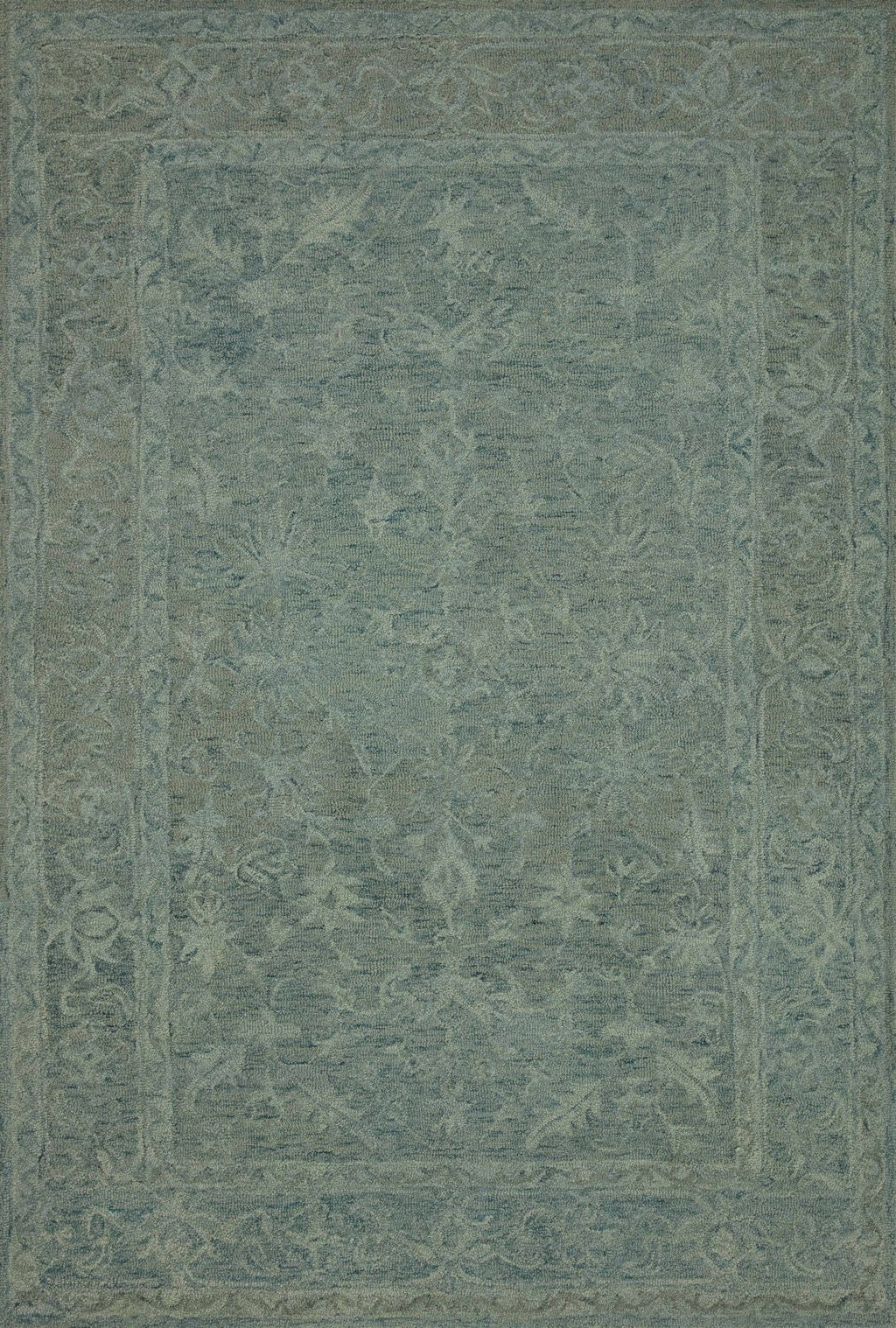 Lyle Teal 9'-3" x 13' Area Rug - LK-05 - 9'-3" x 13'