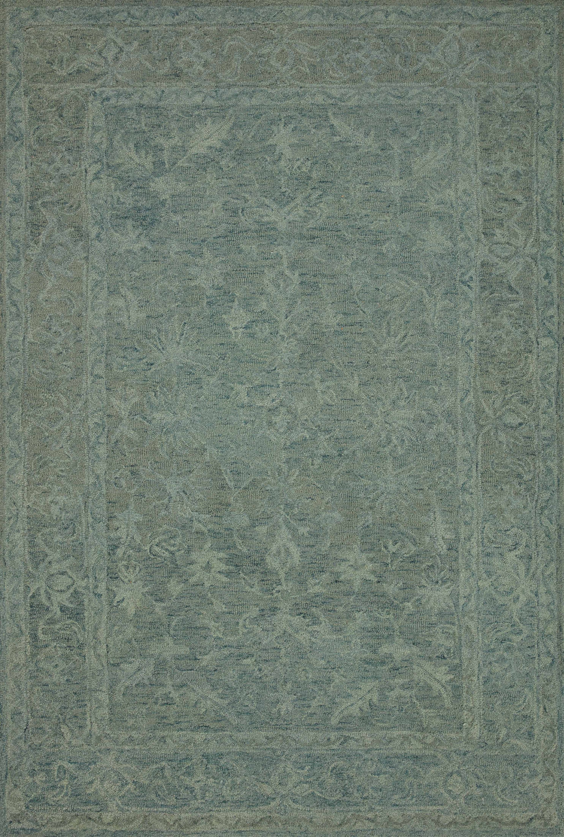 Lyle Teal 9'-3" x 13' Area Rug - LK-05 - 9'-3" x 13'