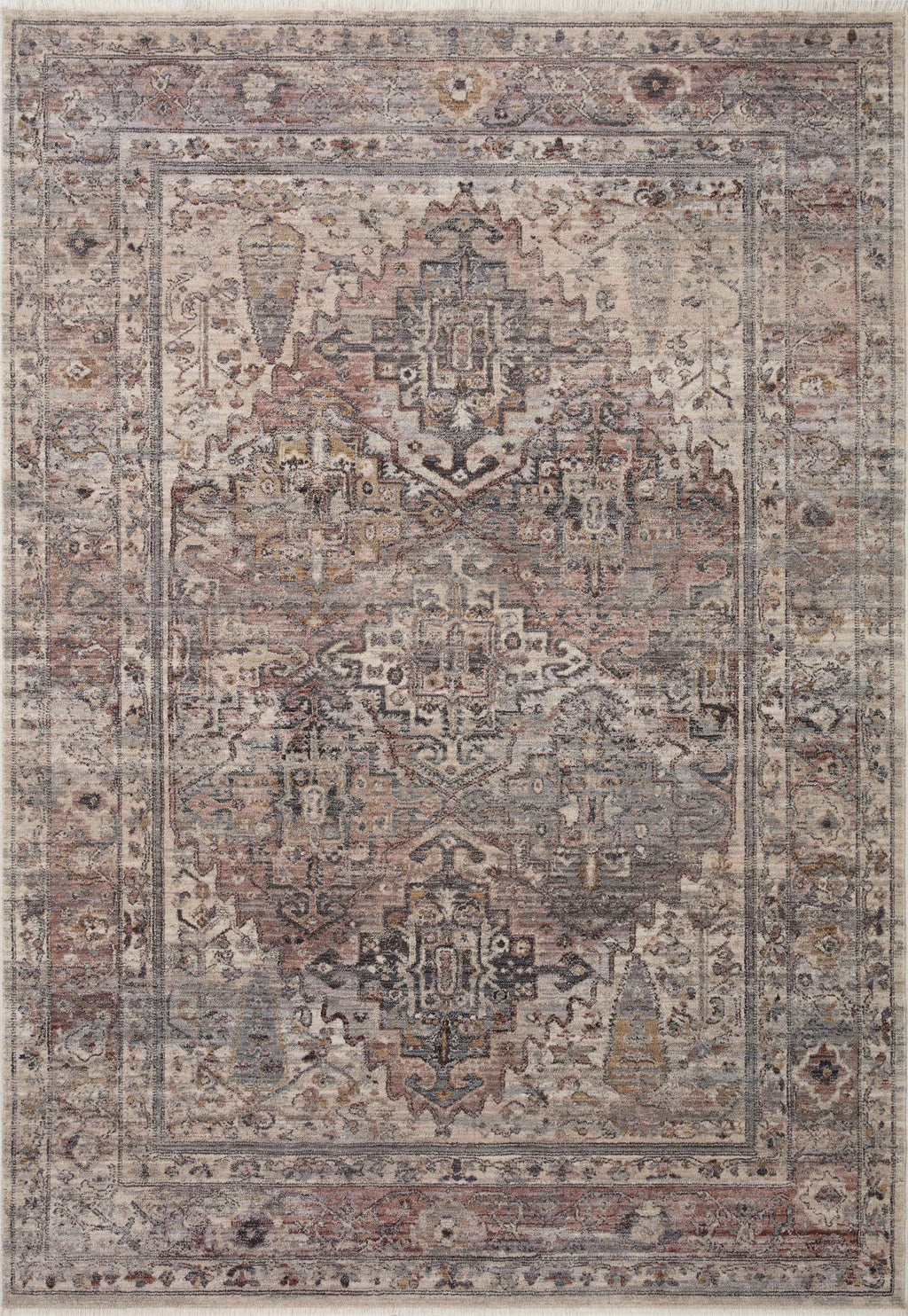 Lyra Sunset / Silver 11'-6" x 15'-7" Area Rug - LYR-05 - 11'-6" x 15'-7"