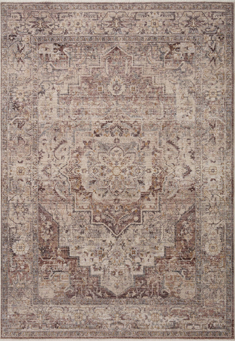 Lyra Berry / Stone 11'-6" x 15'-7" Area Rug - LYR-06 - 11'-6" x 15'-7"