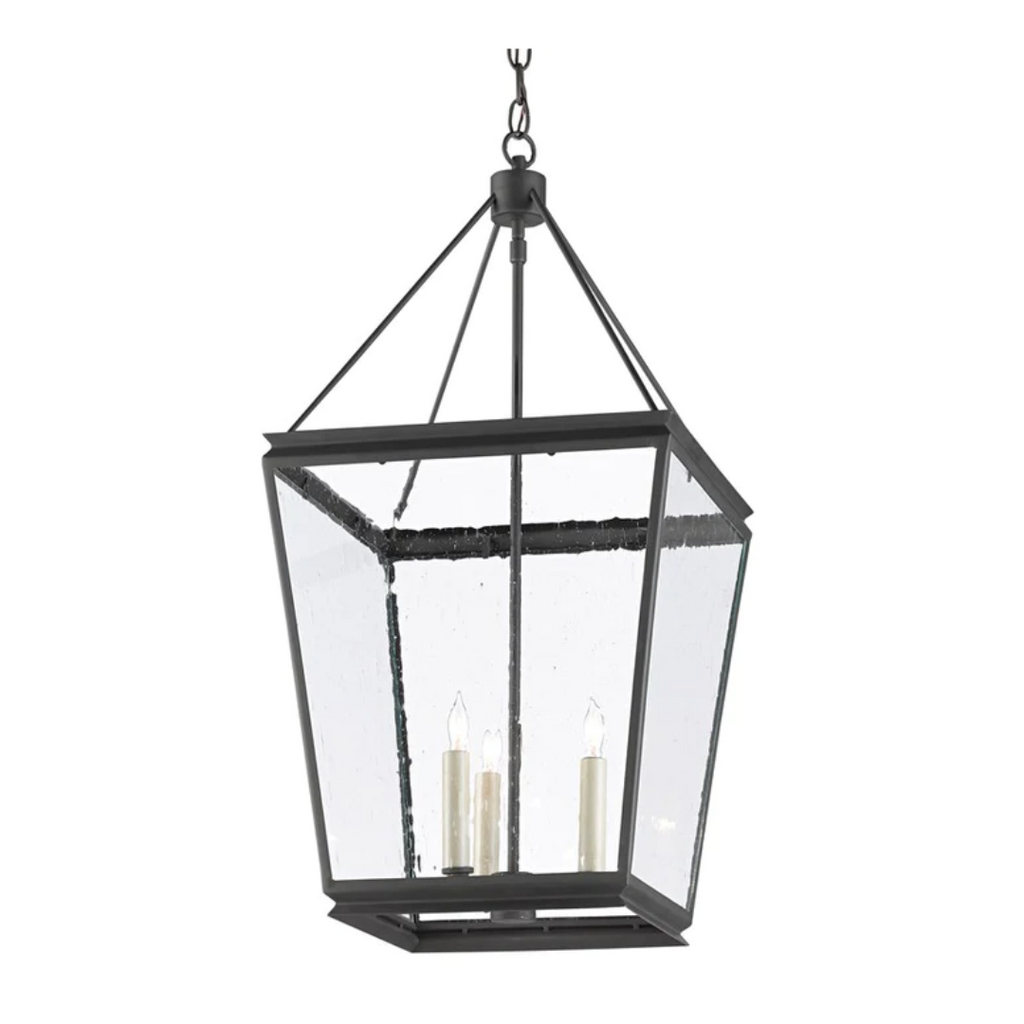 Olive Iron Lantern