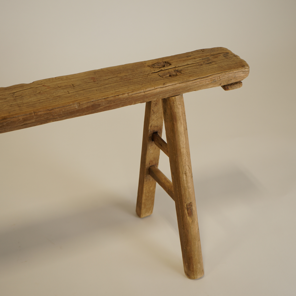 Leo Reclaimed Elmwood Bench